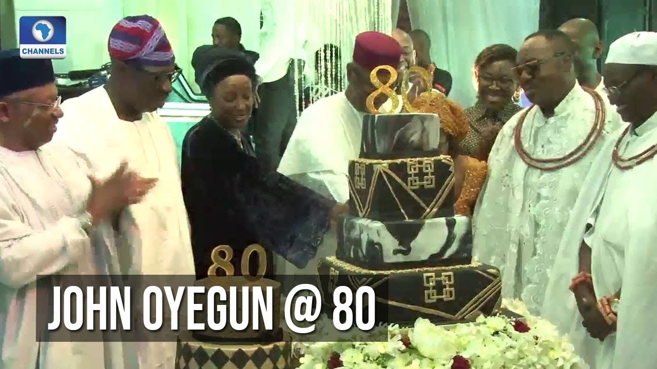 Fmr APC Chairman John Oyegun Celebrates 80th Birthday