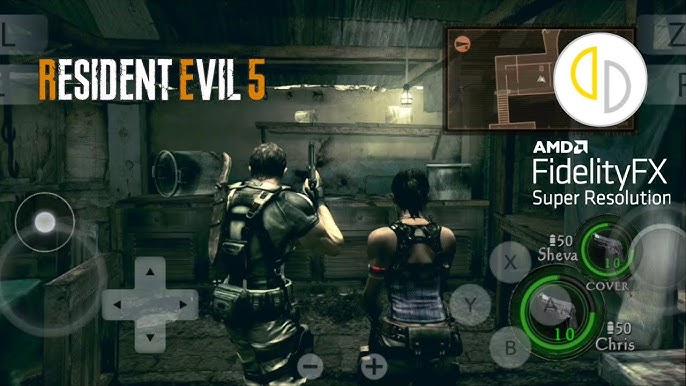 Resident Evil 5 Gameplay On Skyline Edge V72 Emulator Android +