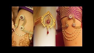 Anuradha art jewellery presents the latest collection of traditional
maharashtrian bajuband, armlet jewellery, vanki designs at best price
and also free ship...