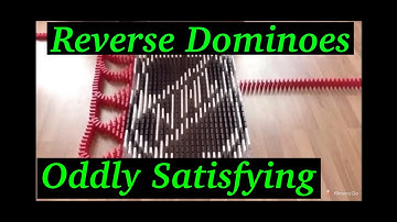 Reverse dominoes| Oddly Satisfying