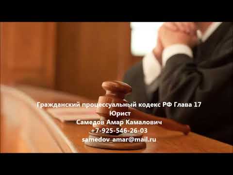 Гражданский процессуальный кодекс  РФ Глава 17 ПРИОСТАНОВЛЕНИЕ ПРОИЗВОДСТВА ПО ДЕЛУ
