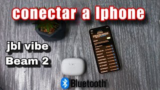 How to connect JBL Vibe Beam 2 to iPhone | Bluetooth step by step