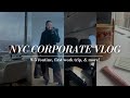 Vlog starting my nyc corporate job first travel event 95 morning routine