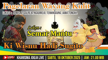 #livestreaming Wayang kulit - KI WISNU HADI SUGITO | Lakon : Semar Mantu