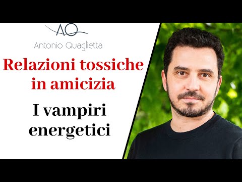 Relazioni tossiche in amicizia: i vampiri energetici o vampiri emotivi