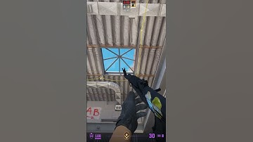 Two Smoke B From T Spawn On Vertigo In CS2 #cs2 #shorts