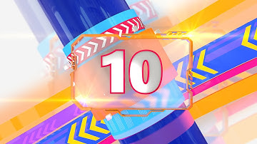 Countdown from 10 to 1 | Free Countdown Broadcast Design 10 to 1 | Clean Design