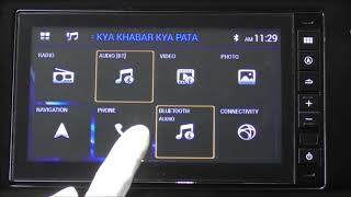 How to Connect Mobile to Honda Amaze,city,WRV,Jazz,Brio,Accord,CRV by Bluetooth to Music System.