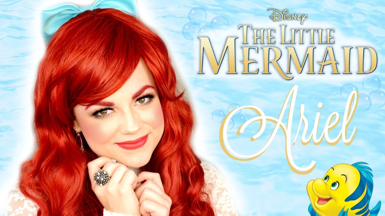 Ariel Makeup Tutorial Disneys The Little Mermaid Faces By Cait