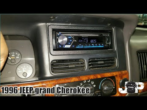 1996 JEEP grand Cherokee radio removal