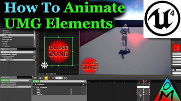 UE4 Tutorial | Animate UMG Elements | Safe / Danger Zone