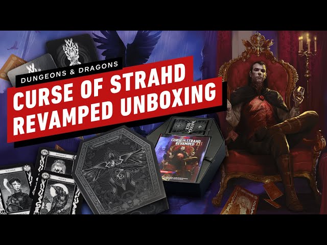 D&D Adventure Curse of Strahd Revamped Box Set