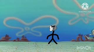 Squidward Trying To Get A Pizza From Trollge