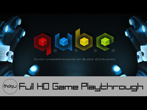 Q.U.B.E. - Full Game Playthrough (No Commentary)