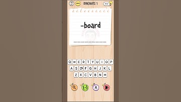 Brain Test Tricky Words DingBats Level hai 1