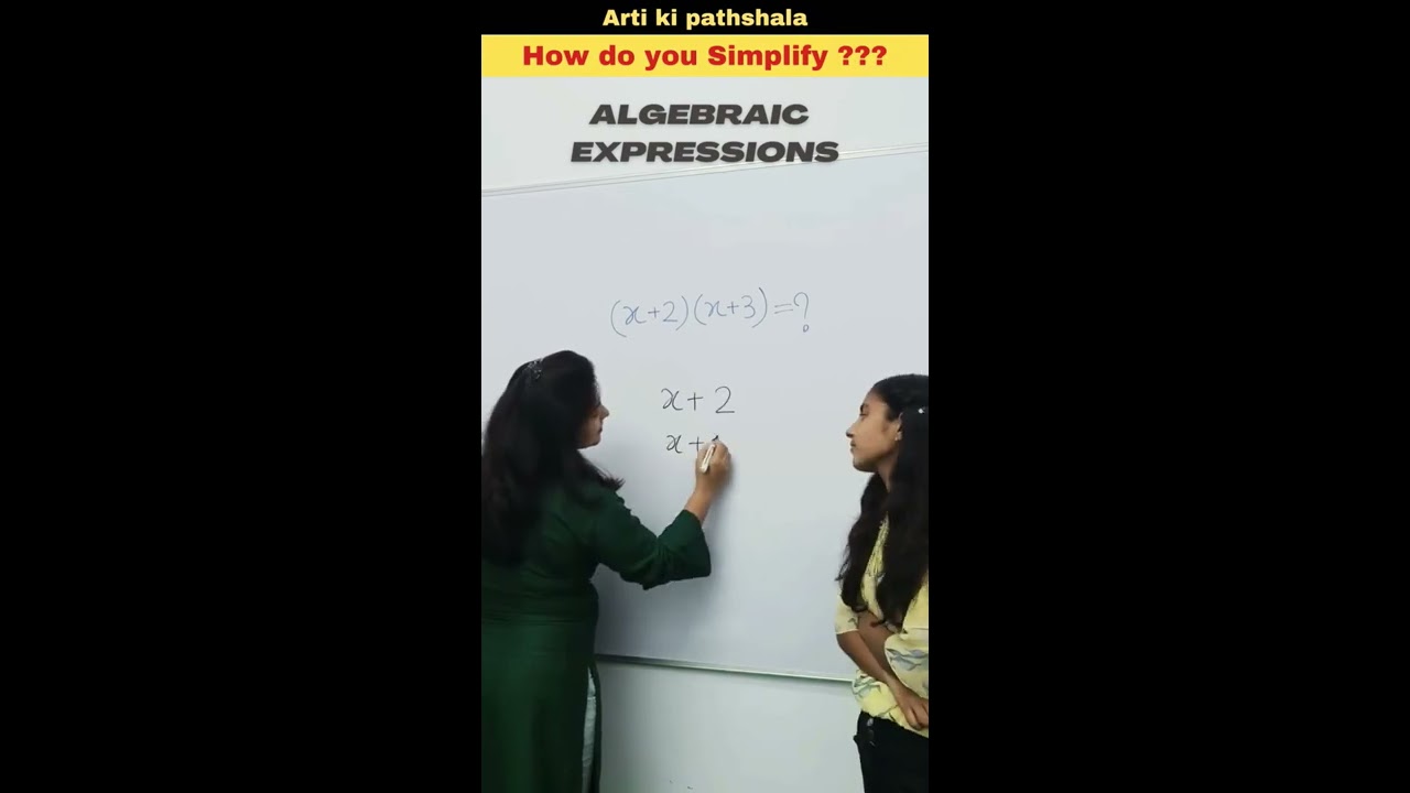  How To Simplify Algebraic Expressions Short Tricks Shorts Shortsfeed