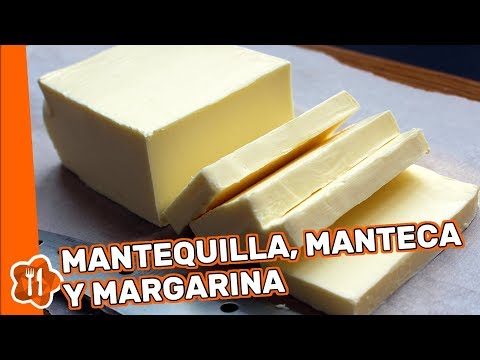 Vídeo: Diferencia Entre Margarina Y Manteca