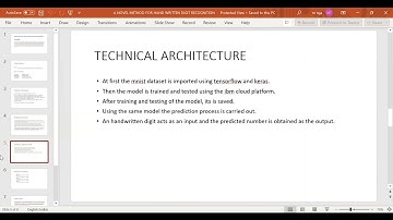 IBM PROJECT ( A NOVEL METHOD FOR HANDWRITTEN DIGIT RECOGNITION)