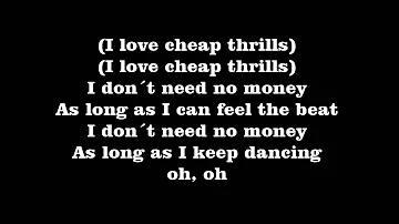 Sia - Cheap Thrills [Lyrics]