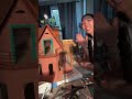 Crafting with Phebe  is live! Dollhouse miniature in the making .. adding fence and shingles