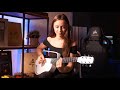 Childish Gambino - Redbone guitar loop (Cover by Chloé)