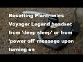 Plantronics  Voyager Legend Reset