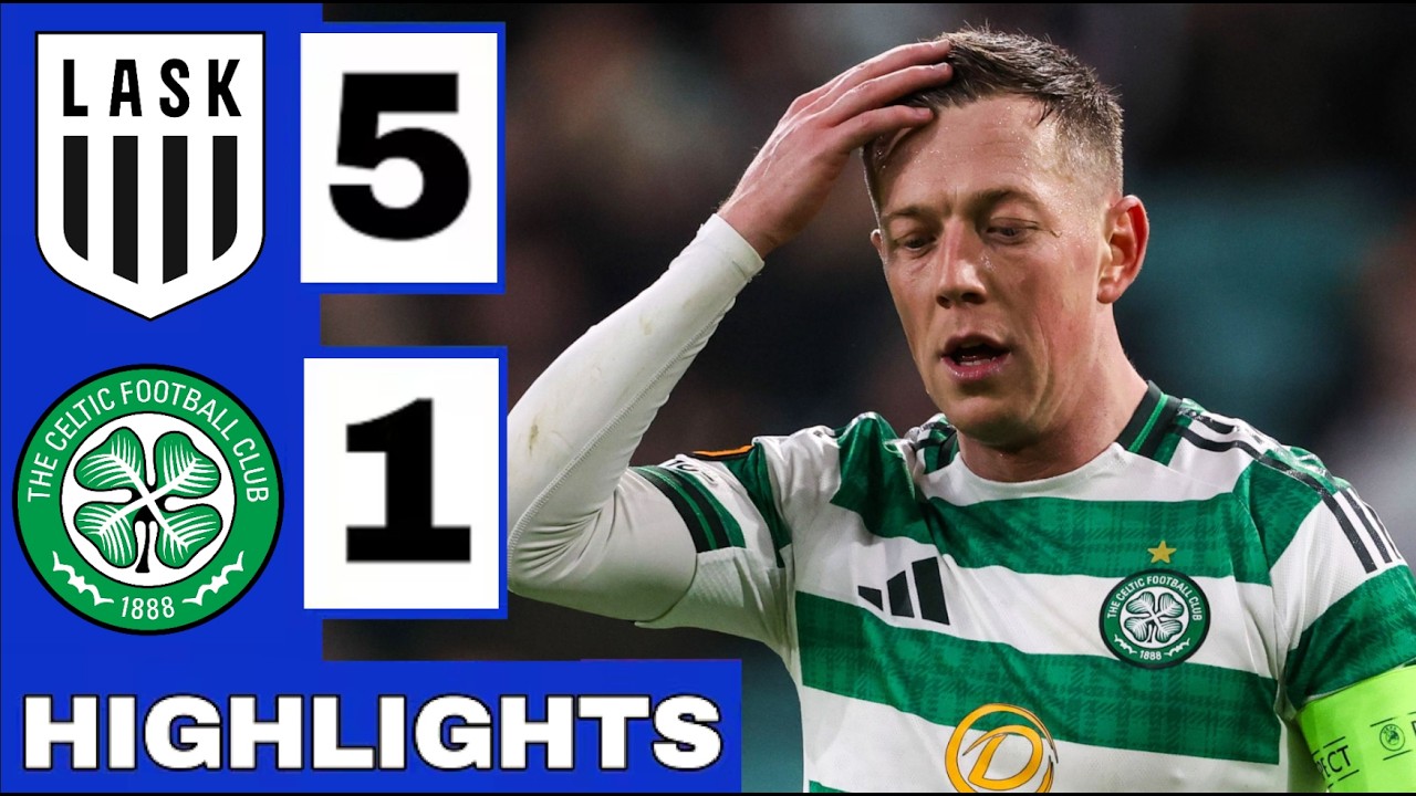 LASK vs Celtic 5-1 Highlights | Qualifiers Champions League 2026/27 | LASK Celtic