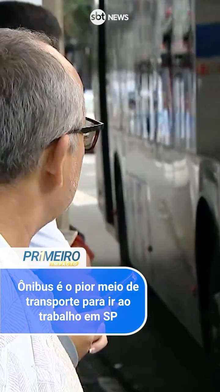 SP: Ônibus é o pior transporte para ir ao trabalho, diz pesquisa