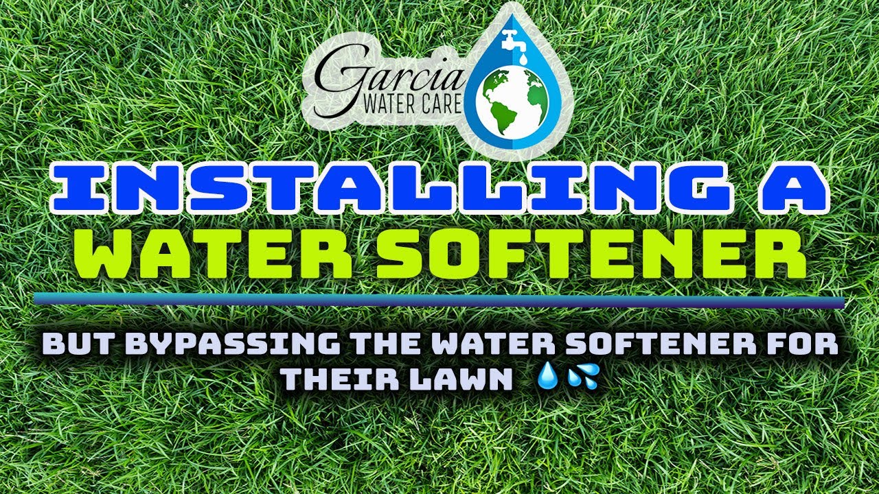 Installing a water softener bypass your water softener to give your