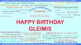 Gleimis   Languages Idiomas - Happy Birthday