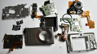 Canon Digital Ixus 55 Disembly