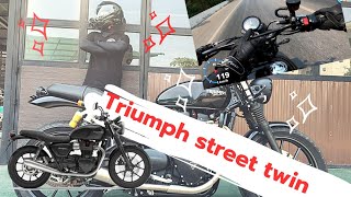 triumph street twin 2016 ยังน่าใช้อยู่ไหมมือสองราคาไม่แพงคริปนี้มีคำตอบ