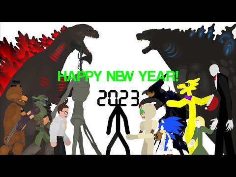 GodzillaFan8889 vs 2022| Sticknodes Animation! (HAPPY NEW YEAR!)