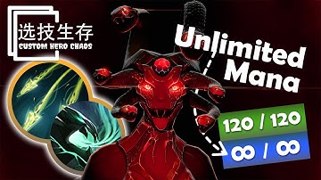 Medusa Unlimited Mana OP Skills Combo - Dota 2 Custom Hero Chaos