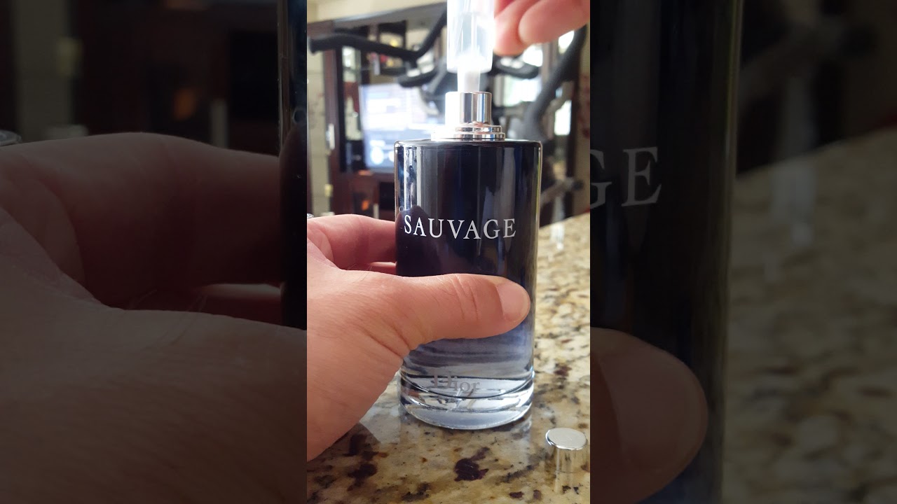 sauvage dior decant