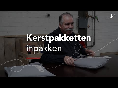 Kerstpakketten voor uitzendkrachten inpakken | Covebo