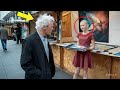Girl Sells Artwork To Fund Her Chemo, Then Clint Eastwood Walks By & Shocks Everyone! TV Show?
