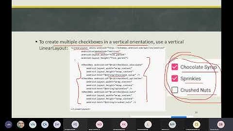 User Input Controls (Part 2) - Mobile Application Development