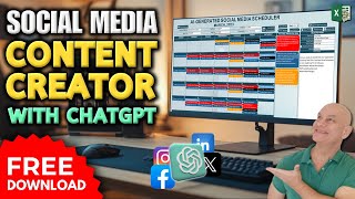 How To Create An AI-Generated Social Media Content Calendar Free Download