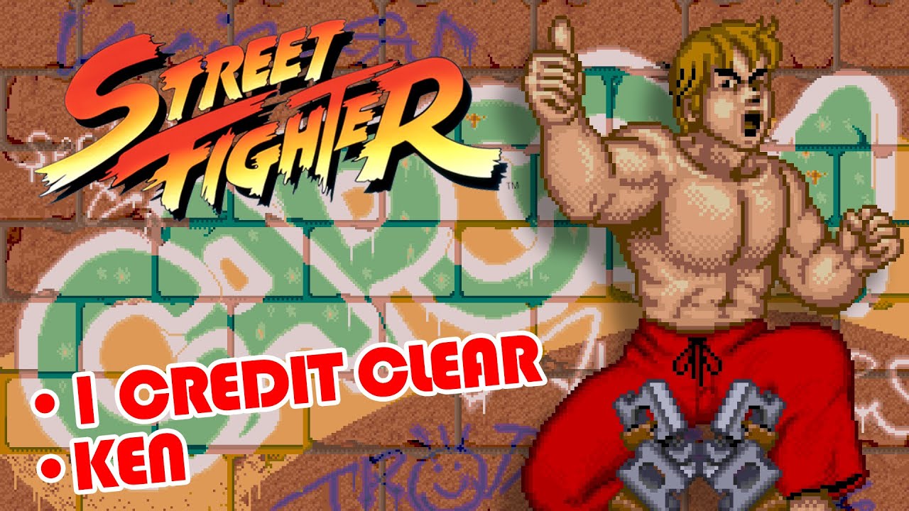Arcade - Street Fighter - *1 Credit Clear* *Ken*  ストリートファイタ
