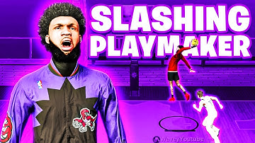 MY *NEW* SLASHING PLAYMAKER IS A DEMIGOD ON NBA 2K22!!