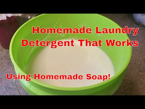 Homemade Liquid Laundry Detergent Made Easy