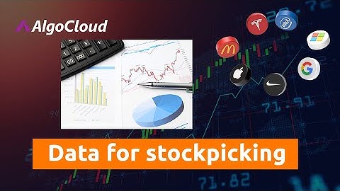 AlgoCloud - Data for stock picking strategies #algocloud