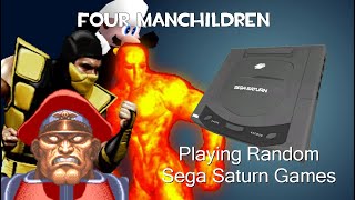Four Manchildren Playing Random Sega Saturn Games @ImmortalGangsta2004
