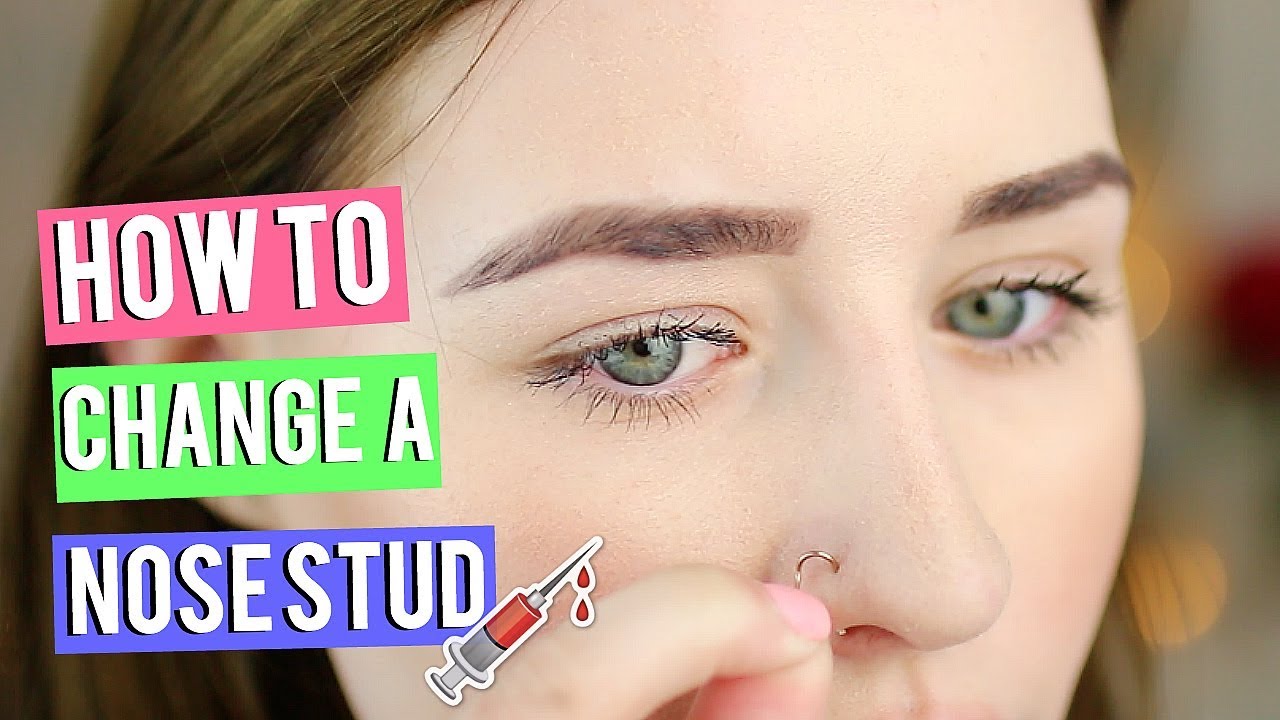 How To Put In \U0026 Take Out A Nose Stud