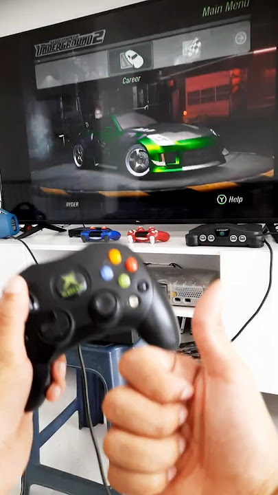 NFS Underground 2 on OG Xbox