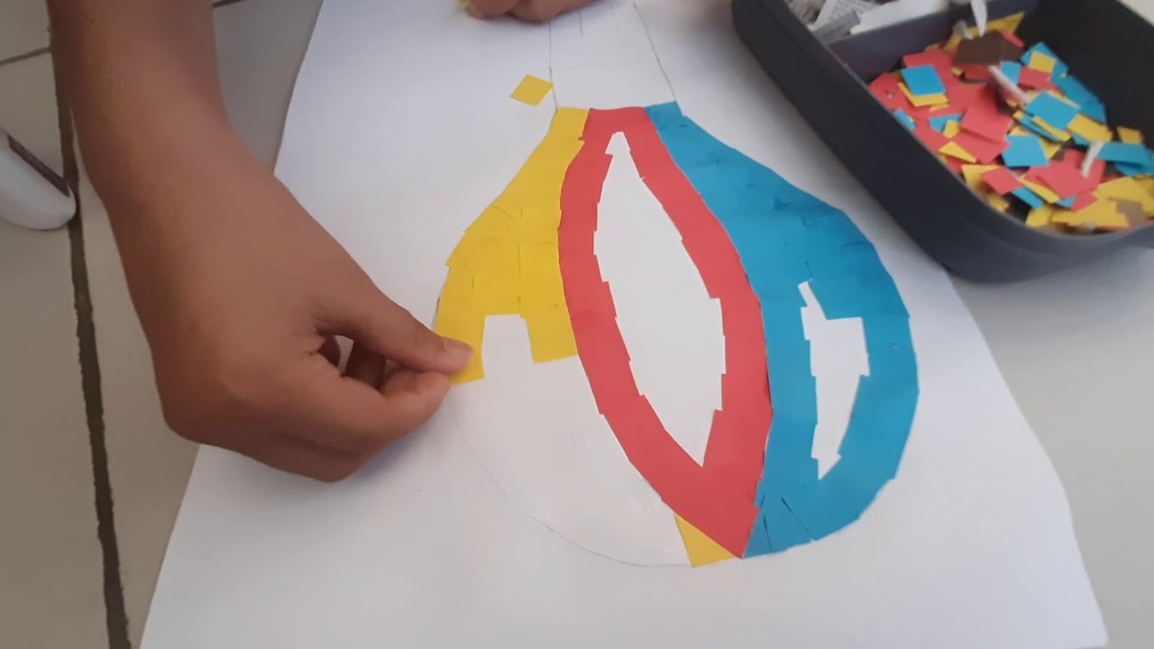 Kolaj Belon Udara Tinggi Di Langit Pendidikan Kesenian Tahun 3 Youtube
