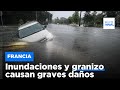 Inundaciones, daños por granizo y un damnificado en la región francesa del Aisne