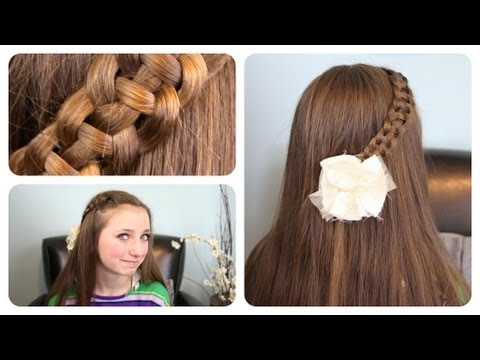 4-Strand "Slide-Up" Braid | Cute Girls Hairstyles