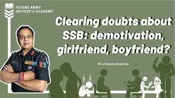 Doubt Clearance : SSB Interview | Guidance by Col Rajvir Sharma